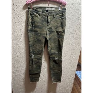 Gap Camo Legging Skimmer Jeans Woman’s Size 6